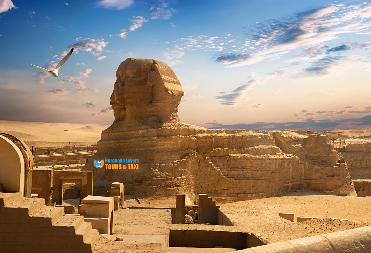 Sfinxen i Giza Egypten