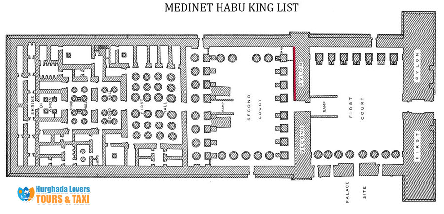 Habu Temple Luxor Egypt | Facts largest funerary Temple in Medinet Habu