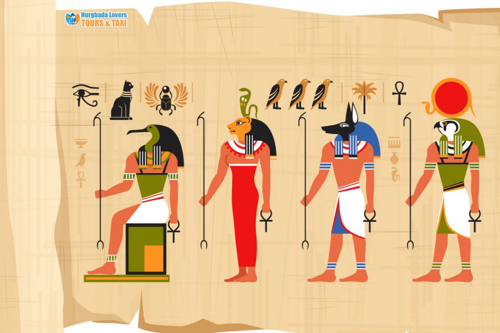 The legends and myths of the pharaohs and secrets of the 30 legends