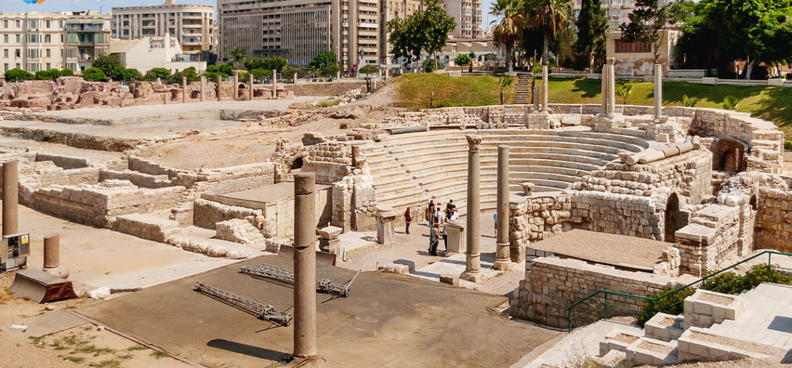 L’Amphithéâtre d’Alexandrie raconte l’histoire de la création des monuments romains