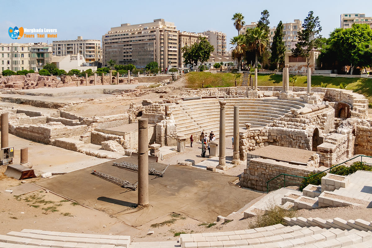 L’Amphithéâtre d’Alexandrie raconte l’histoire de la création des monuments romains