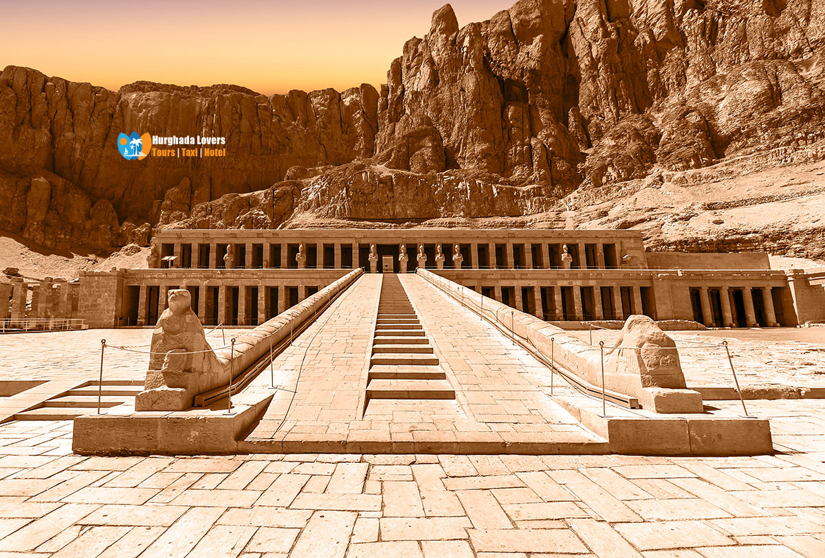 Le temple d’Hatchepsout  Louxor Égypte | est l’histoire de l’établissement des temples funéraires pharaoniques les plus importants dans le site de Deir El Bahari
