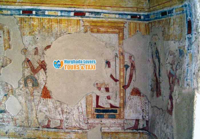 Le tombeau de Shuroy TT13 Louxor Égypte | Tombe pharaonique de Shuroy