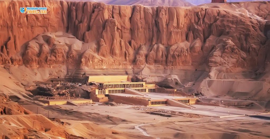 Totentempel der Deir el-Bahari Luxor Ägypten | Der Tempel der Königin Hatschepsut und die Gräber der Edlen und Ehrenhaften