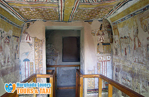 Pharaonic tomb of Shuroy Luxor Egypt | The secrets of the construction of the most beautiful tombs of  nobles
