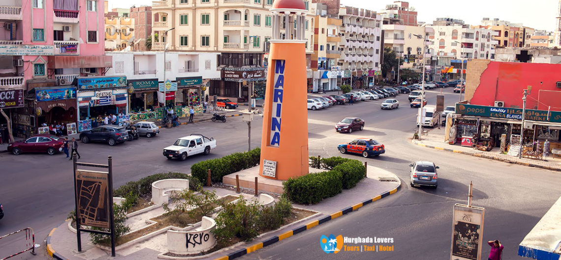 Saqala Viertel in Hurghada Ägypten | der wichtigsten Touristenattraktionen in der Küstenstadt am Roten Meer.