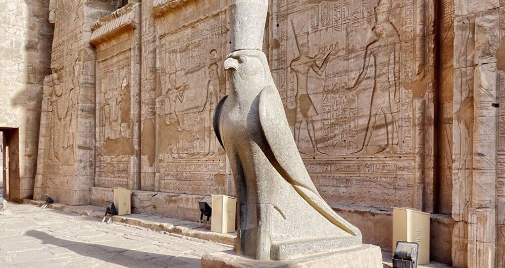 Temple d’Edfou Assouan Égypte | Temple d'Horus - L’histoire de la construction du temple d’Horus Behdety