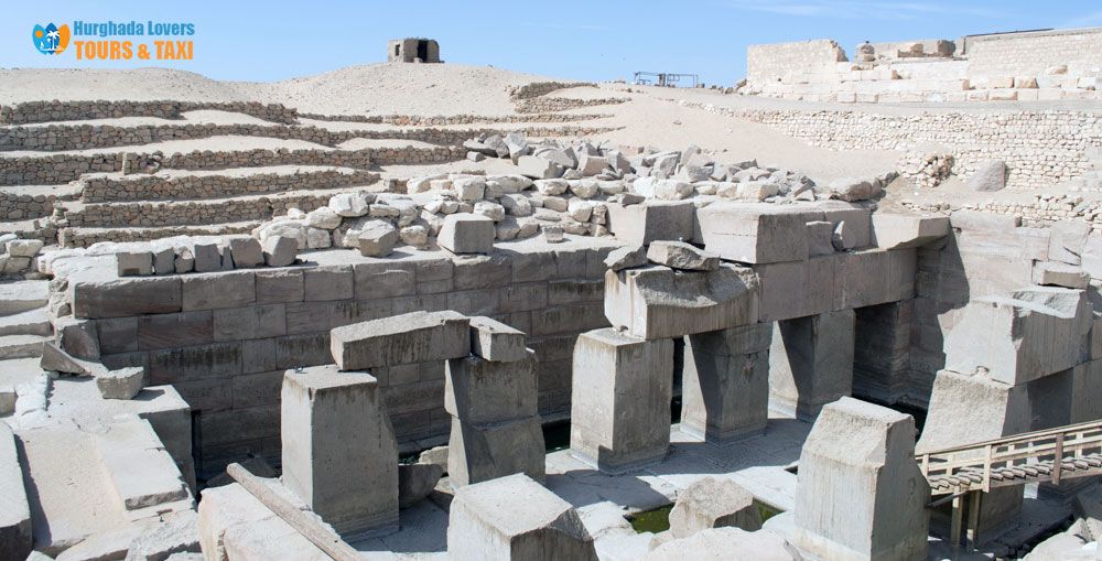 Abydoksen temppeli Sohagissa Muinainen Egypti | Seti I:n hautajaistemppeli