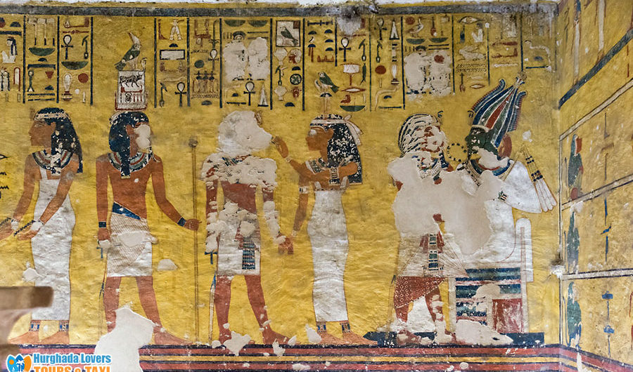 Grab von Eje WV23 im Tal der Könige Luxor Ägypten | Grabes des Königs und des Wesirs Cheper-cheperu Eje Ra