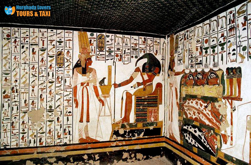 Het graf van Nefertari in de Vallei van de Koninginnen Luxor Egypte | het verhaal van de creatie van een van de mooiste graven