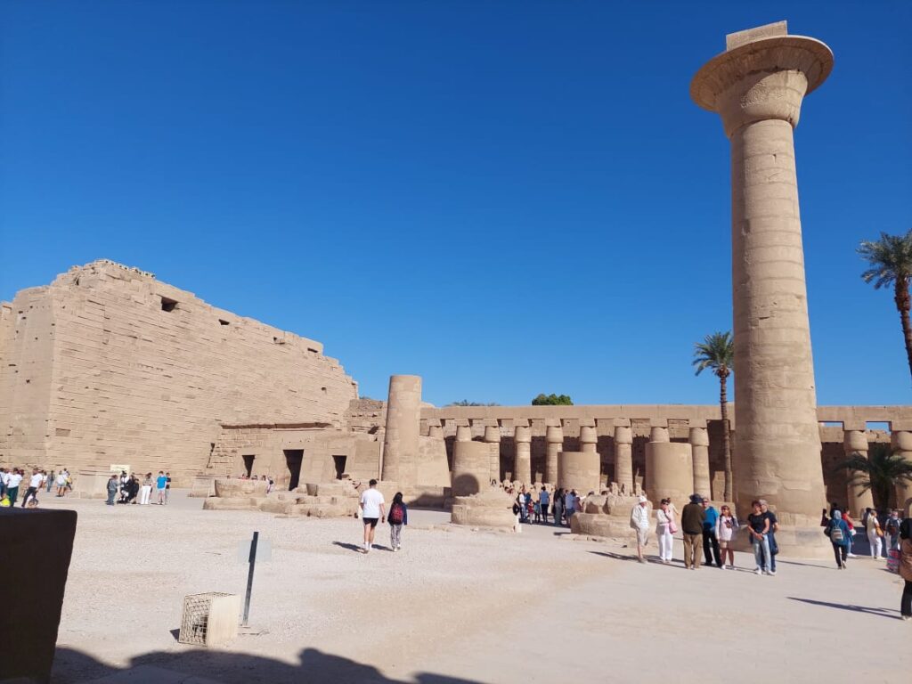 Het tempelcomplex van Karnak Luxor Egypte | Egyptische Farao's Tempels