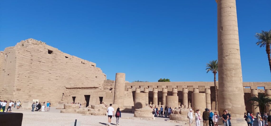 Het tempelcomplex van Karnak Luxor Egypte | Egyptische Farao's Tempels