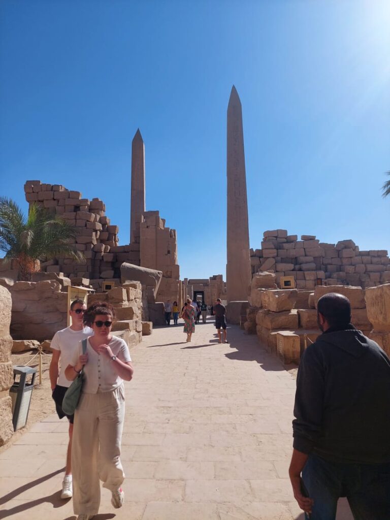 Het tempelcomplex van Karnak Luxor Egypte