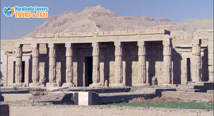 Le Temple du roi Sethi I sur la rive ouest de Louxor, en Égypte, | l’histoire de la construction
