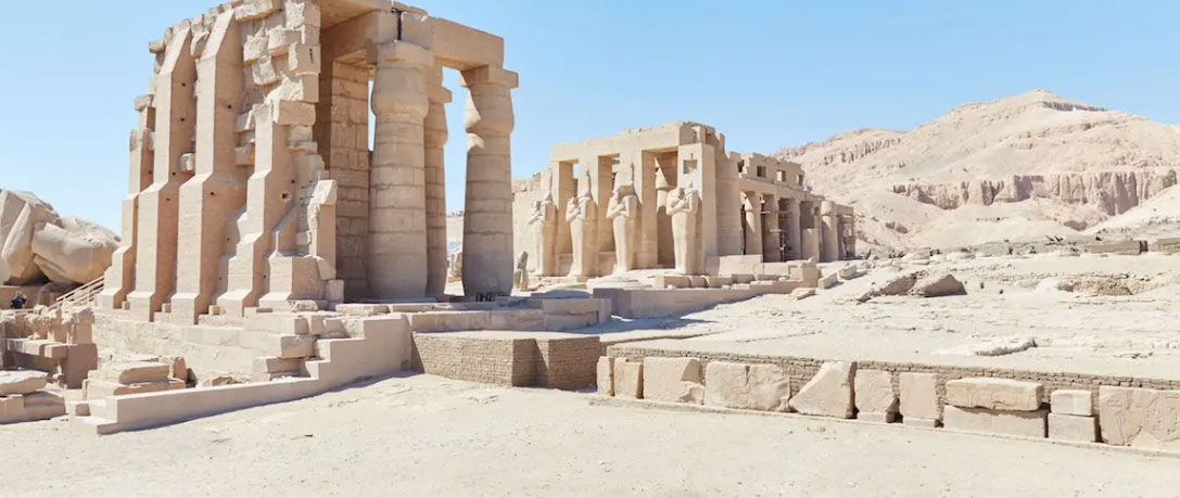 Temple of Ramesseum in Luxor Egypt | Egyptian Temples