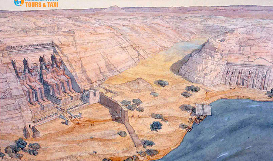 Храм Абу-Симбел |  история строительства важнейших  фараоновских археологических храмов Асуана