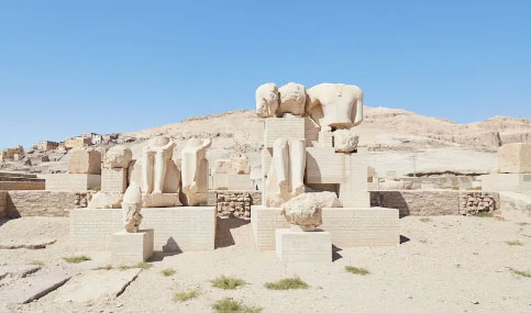 Temple of Merenptah in Luxor Egypt | Egyptian Temples