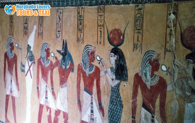 Graf van Thoetmosis IV in de Vallei van de Koningen Luxor Egypte