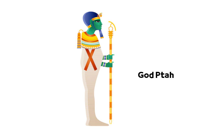 God Ptah | Facts Ancient Egyptian Gods and Goddesses | God of Craftsmen, Rebirth