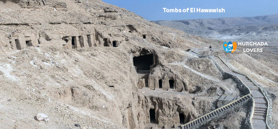 Tombs of El Hawawish in Sohag, Egypt | Facts Pharaonic Tombs, Map