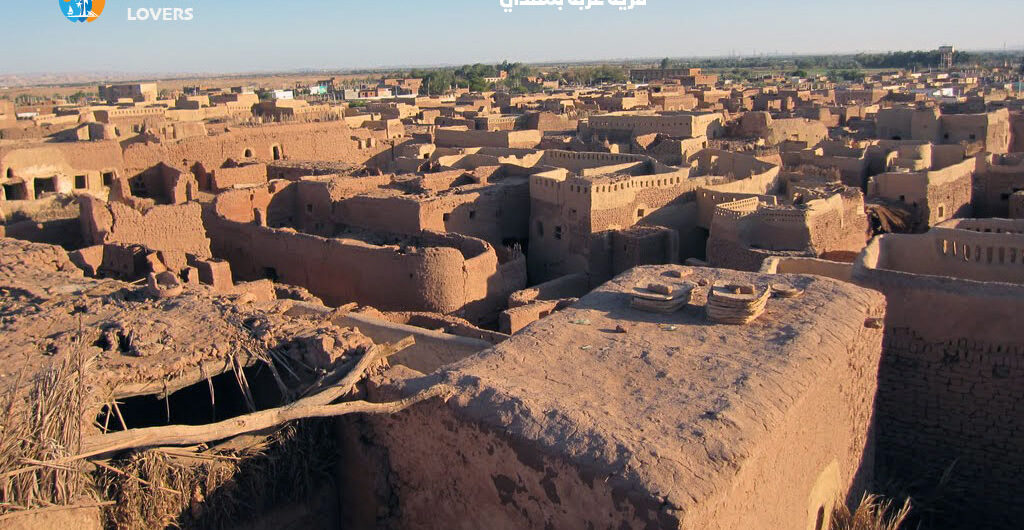 قرية عزبة بشندي الأثرية في الواحات الداخلة الوادي الجديد مصر | اكتشف اهم المعالم الأثرية