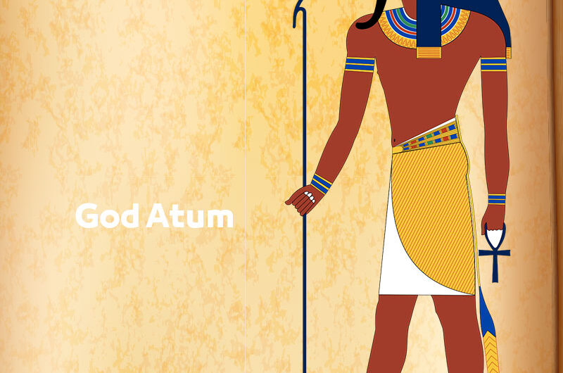 God Atum "Atem, Tem" | Facts Ancient Egyptian Gods and Goddesses | God of the creation