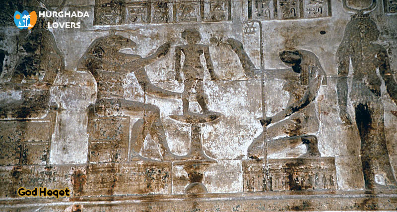 God Heqet "Heket" | Facts Ancient Egyptian Gods and Goddesses | God of the birth and fertility Gott Heket