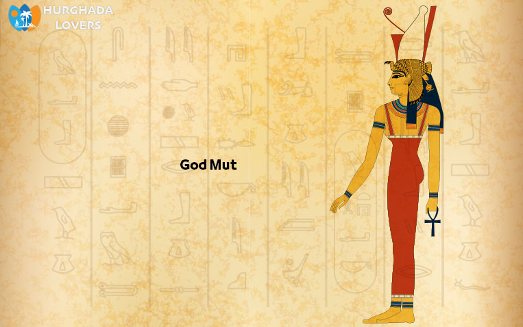 God Mut "Maut or Mout" | Facts Ancient Egyptian Gods and Goddesses | God of the sun and the sky Gott Mut