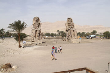 Les Colosses de Memnon Excursión de un día a Luxor desde Makadi bay en autobús