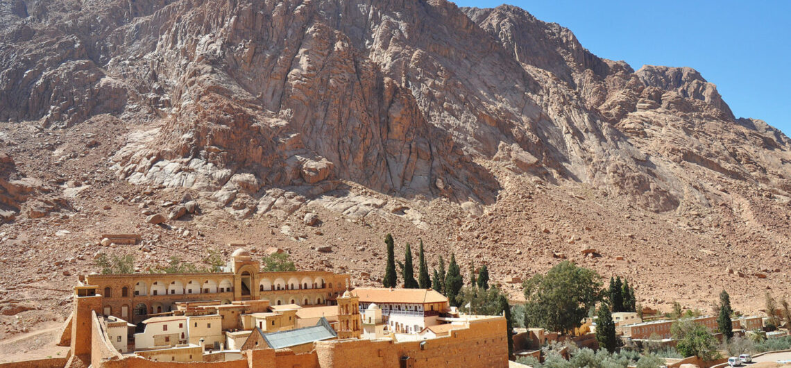 Das Katharinenkloster im Sinai von Ägypten