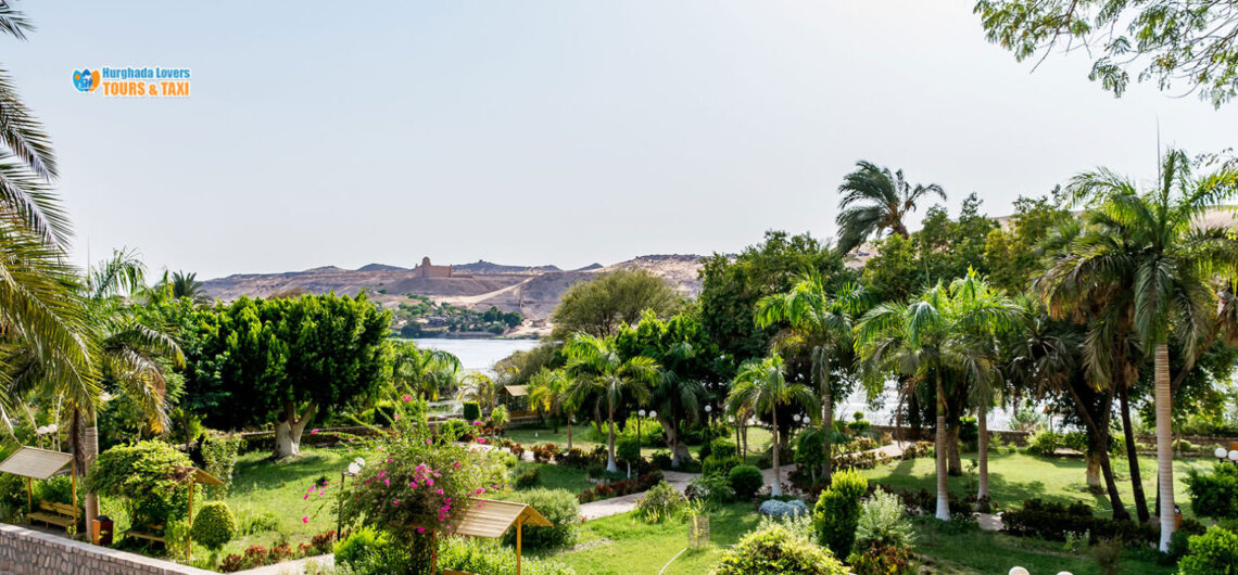 Die Kitchener-Insel in Assuan, Ägypten - Botanischer Garten