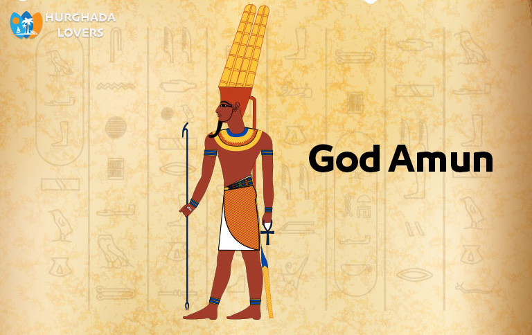 Gott Amun – König der Götter Ägyptischer Goddess – Die Göttin der Sonne
