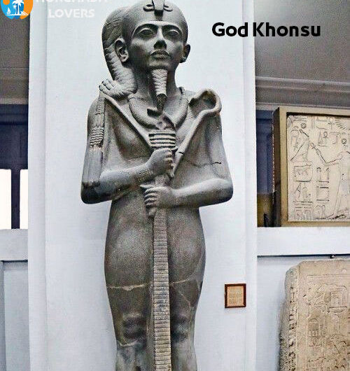 Gott Chonsu – Ägyptischer Goddess – Die Göttin des Mondes