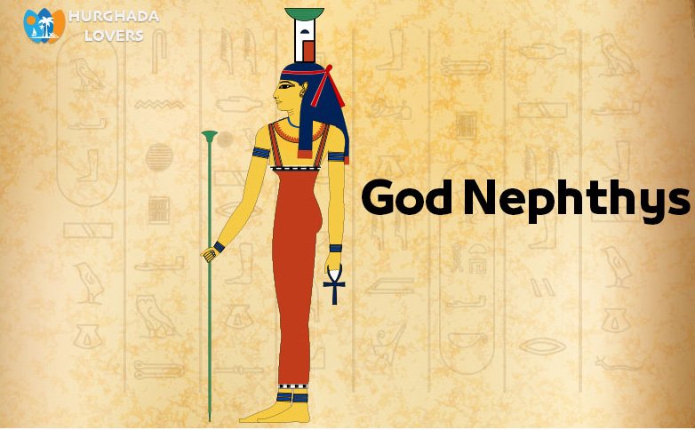 Gott Nephthys - Ägyptischer Goddess of Death and Darkness