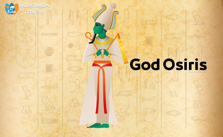 Gott Osiris – Ägyptischer Goddess – Die Göttin Herrscher der Unterwelt und des Jenseits