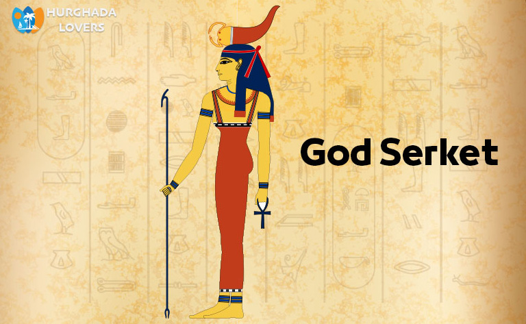 Gott Selket - Ägyptischer Goddess of Schutzgöttin und Magierin