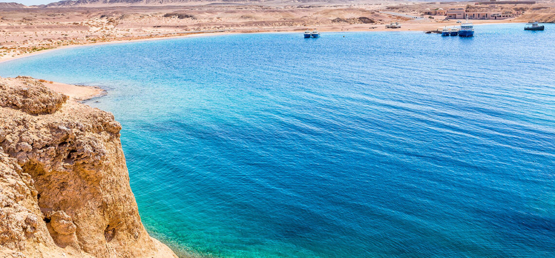 de eilanden bij Sharm Al Sheikh Egypte