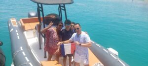 Best Luxury Speed boat and Fast Make Snorkeling, Swim with Dolphins, Orange Bay Island 2025