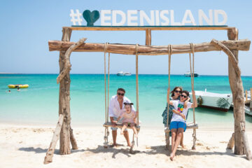 Book Your VIP Beach Day Use all inclusive Now Makadi bay to Eden Island Beach