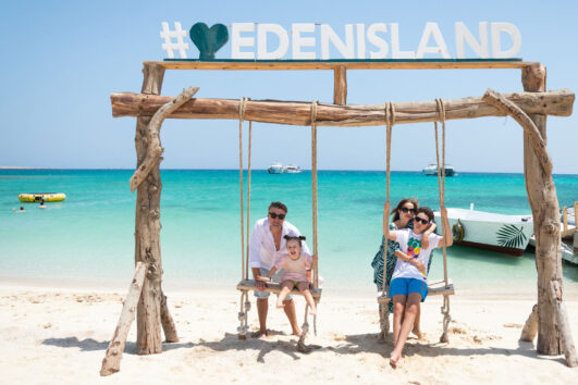 Book Your VIP Beach Day Use all inclusive Now Makadi bay to Eden Island Beach