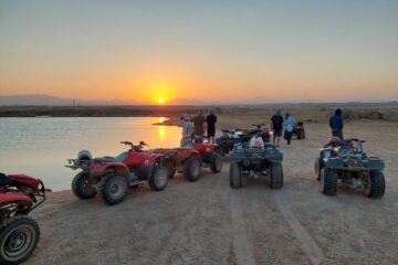 Hurghada Quad Biking on the Beach Trip Soma bay Quad Biking on the Beach Tour Makadi bay Quad Biking on the Beach