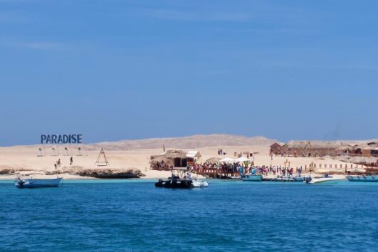 Paradise Island Snorkeling Trip from Makadi Bay