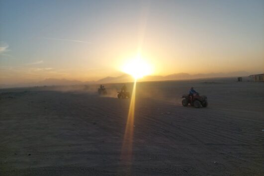 Sunset Quad Biking Tour from Soma bay