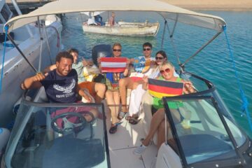 El Gouna Schnellbootvermietung zur Insel Eden Hurghada Schnellbootverleih zur Eden Insel Makadi Bay Soma bay Sahl Hasheesh