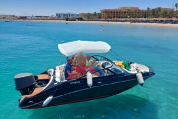 El Gouna Schnellbootvermietung nach Orange Bay & Paradise Island Hurghada Schnellbootverleih zur Schnorcheln mit delfinen Makadi Bay Soma bay Sahl Hasheesh