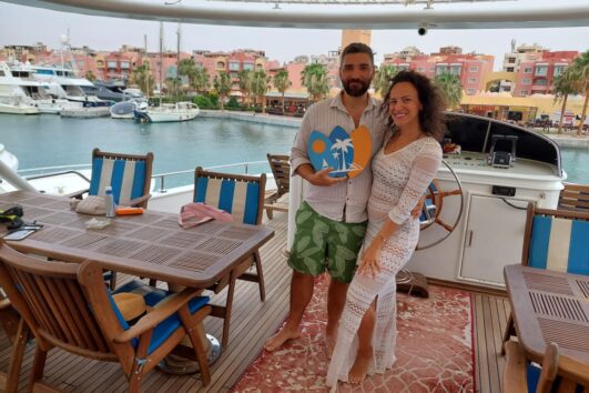 Luxury Orange Bay Island Trip from El Gouna