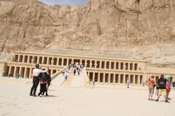 Tour di un giorno della di Luxor da Soma bay in autobus