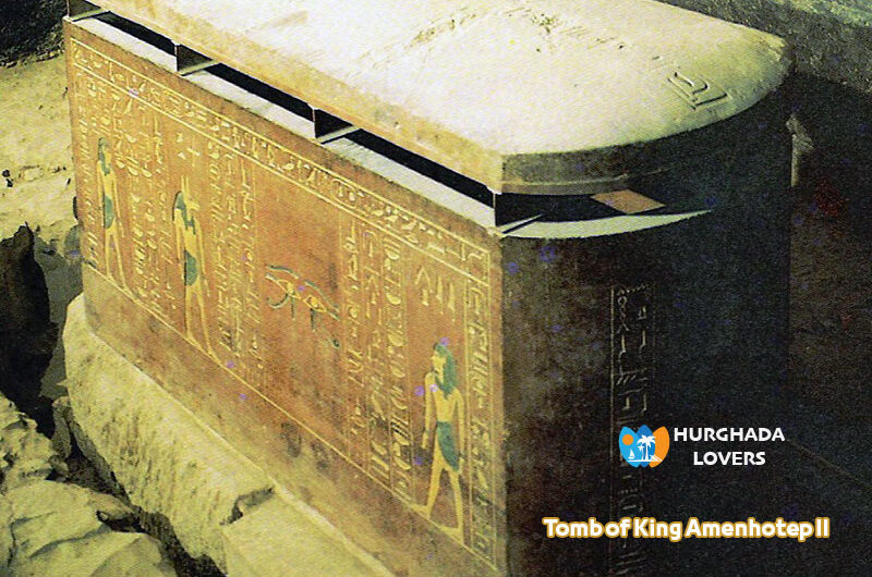 Grab von König Amenophis II. im Tal der Könige, Luxor, Ägypten