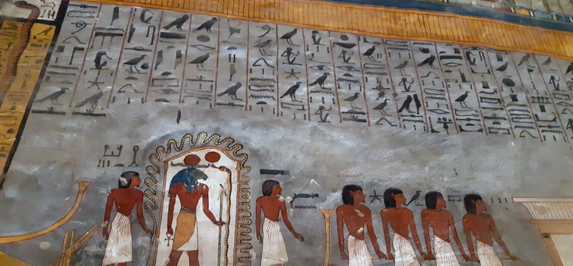 Grab von König Ramses I. im Tal der Könige, Luxor, Ägypten