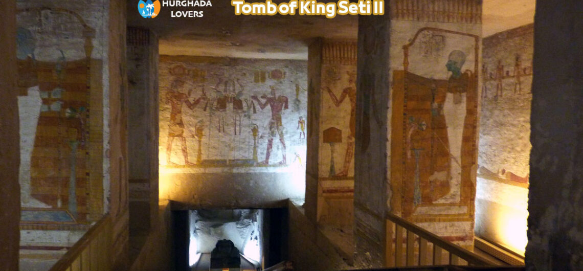Grab von König Sethos II. im Tal der Könige, Luxor, Ägypten